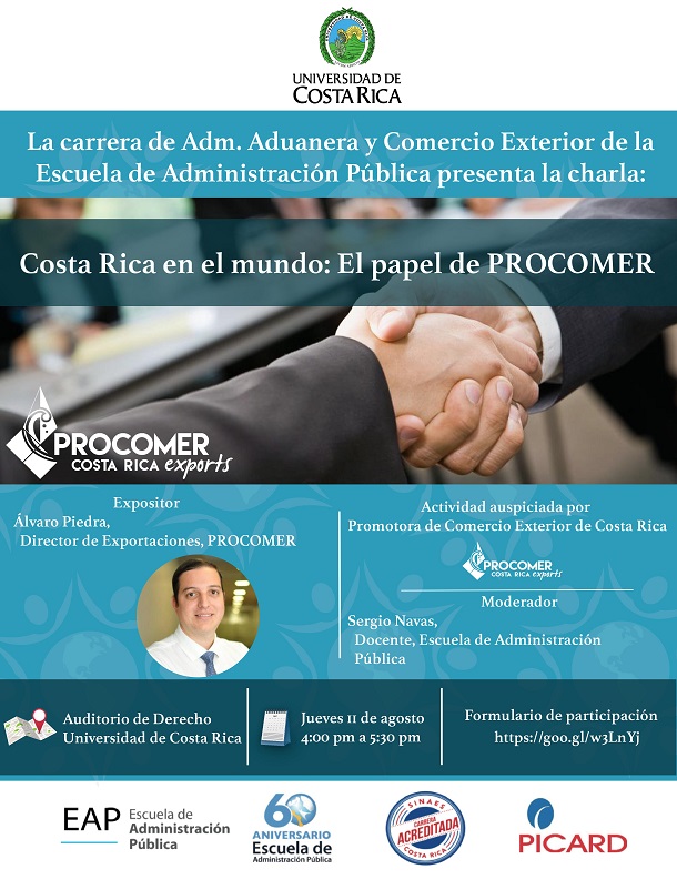 Flyer charla procomer